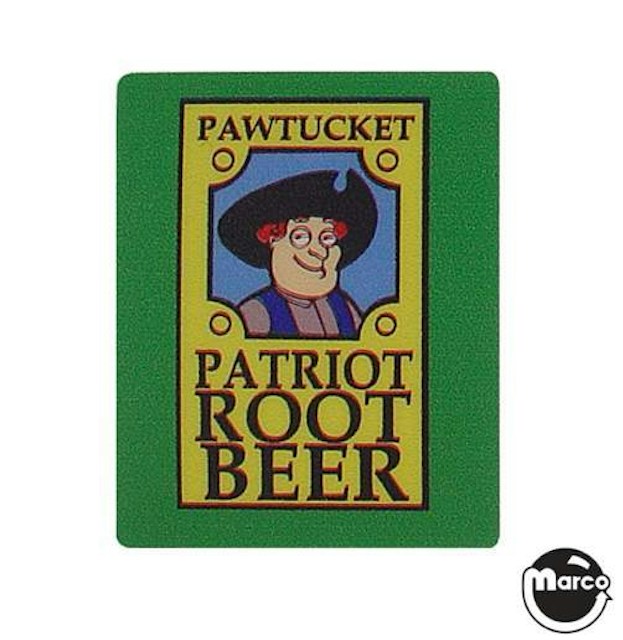 FAMILY GUY (Stern) Decal Patriot Root Beer