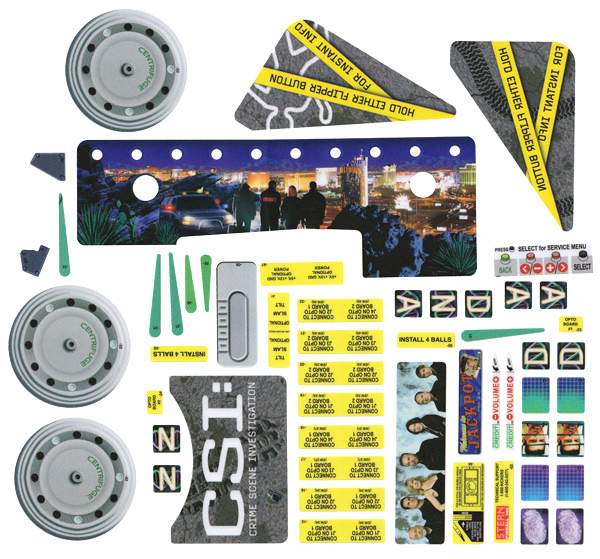 CSI (Stern) Decal set