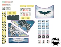BATMAN (Stern) Decal set