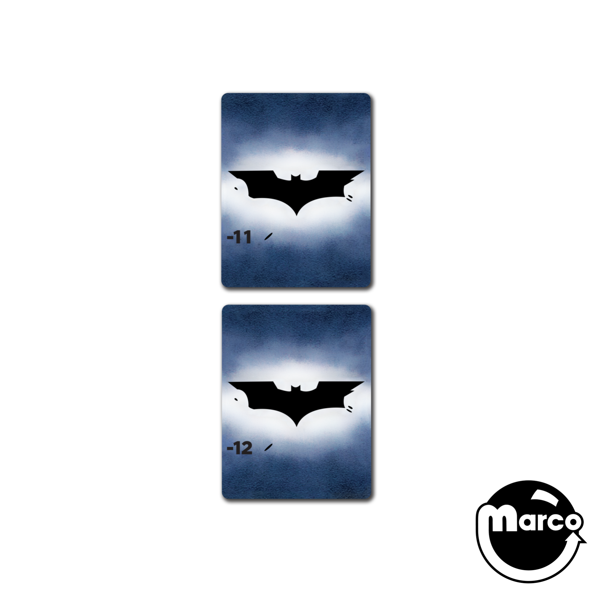 BATMAN (Stern) Left Side Spinner Decals