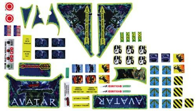 AVATAR (Stern) Decal set