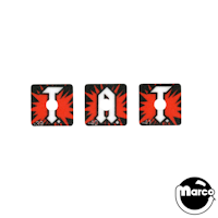 AC/DC PRO/PRE/LE (Stern) 3pc TNT Target Decals