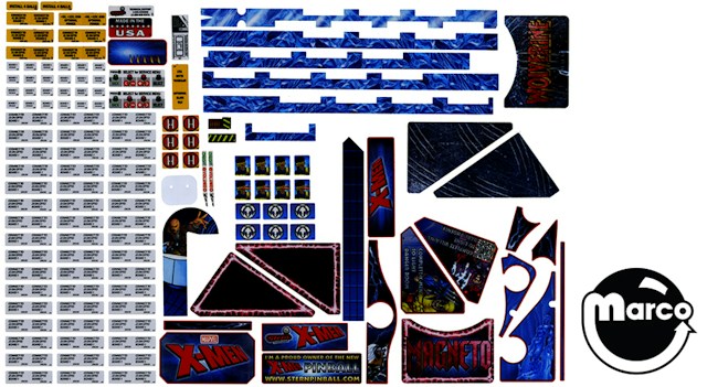 X-MEN LE (Stern) Decal Set