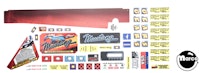 MUSTANG PRO (Stern) Decal set 820-7917-XX 820-7920-XX