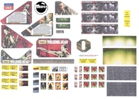 WALKING DEAD PRO (Stern) Decal set