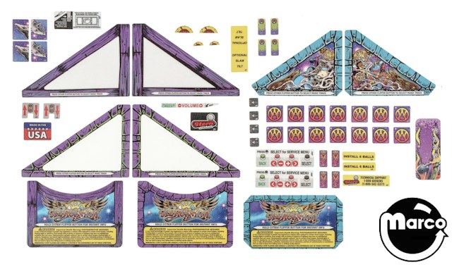 AEROSMITH PRO (Stern) Decal Set