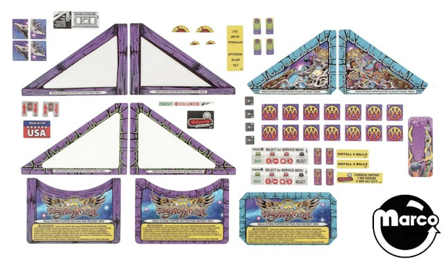 AEROSMITH PRO (Stern) Decal Set
