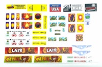 TEENAGE TURTLES PRO (Stern) Decal set