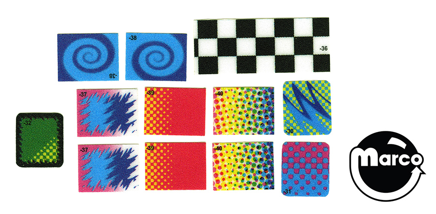 GRAND PRIX (NASCAR) (Stern) target decal set