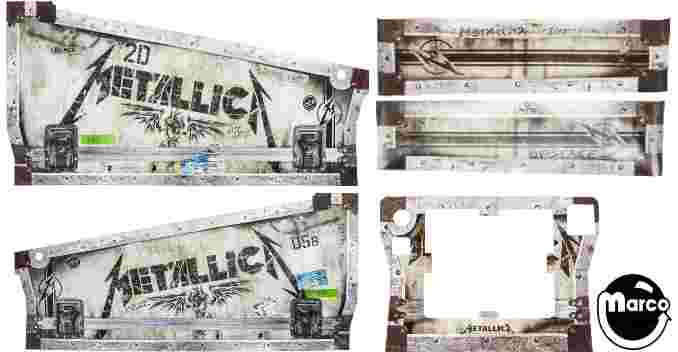 METALLICA LE ROAD CASE (Stern) Cabinet decals 820-66E3-03