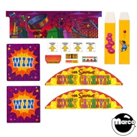 SIMPSONS KOOKY CARNIVAL (Stern) Cabinet Decals