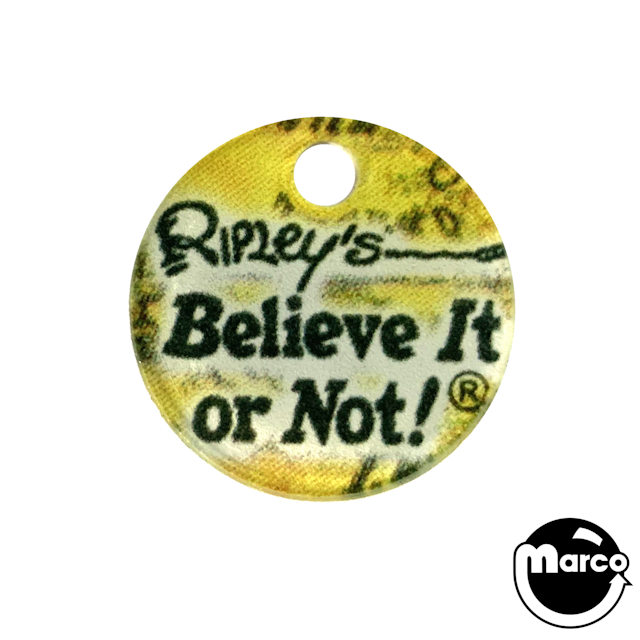 RIPLEY'S (Stern) Promotional Keyfob Plastic #1