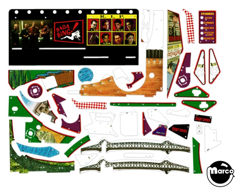 SOPRANOS (Stern) Plastic set
