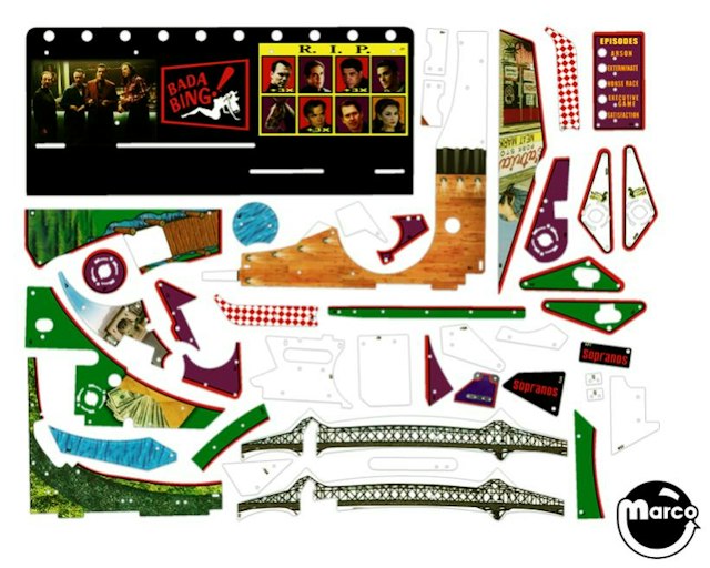 SOPRANOS (Stern) Plastic set