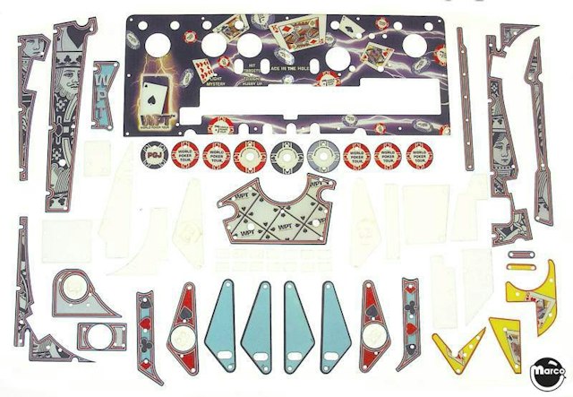 WORLD POKER TOUR (Stern) Plastic set