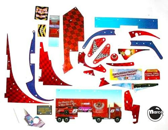 DALE JR (Stern) Plastic set