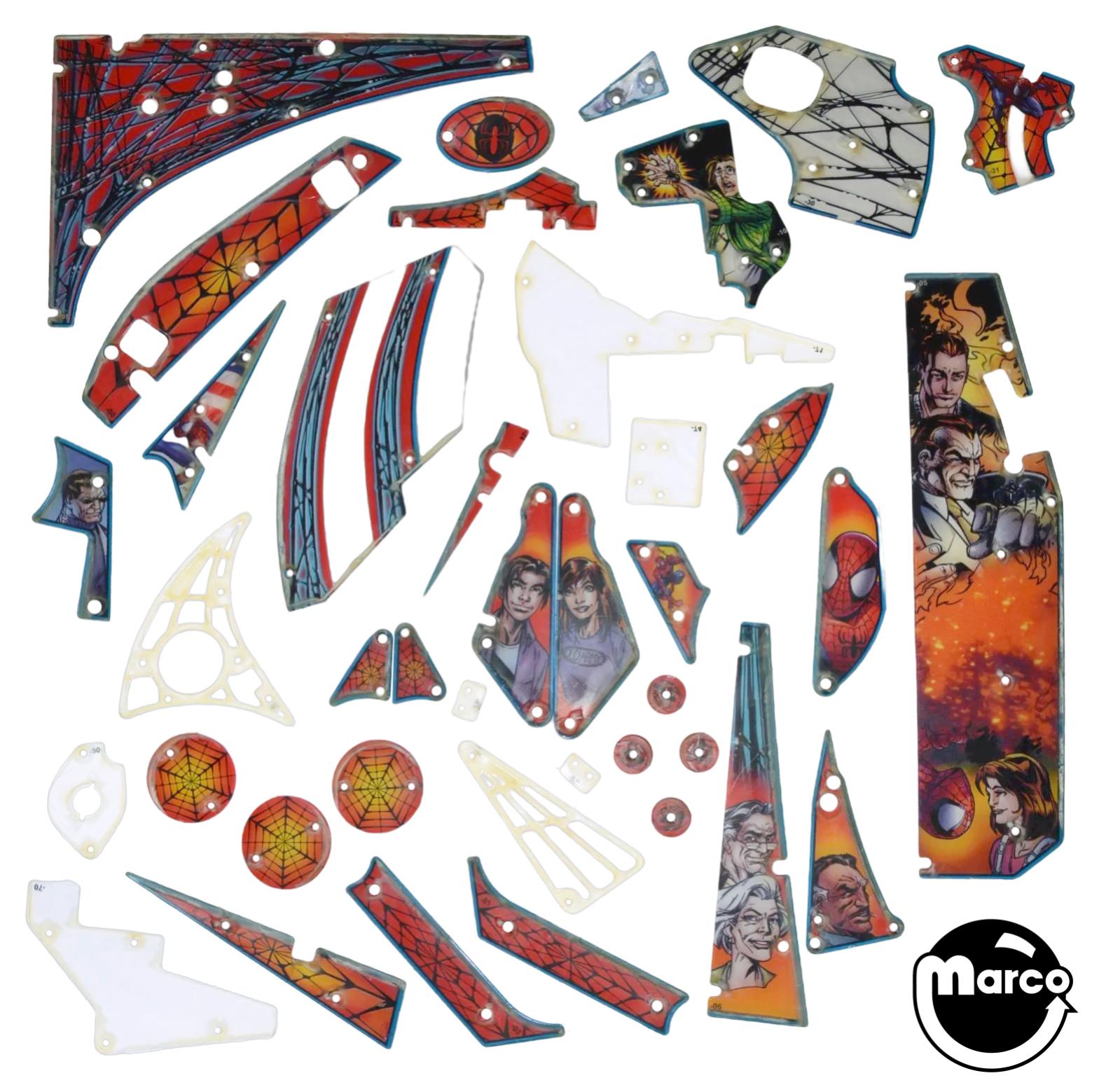803-5000-A0 - SPIDERMAN VAULT (Stern) Plastic set - Marco