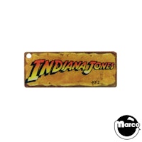 INDIANA JONES (Stern) Promotional Key Fob #2