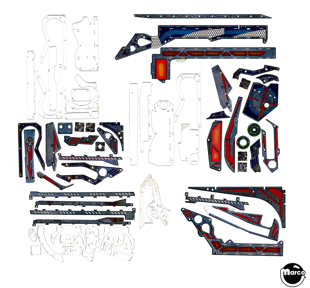 TRANSFORMERS PRO (Stern) Plastic set