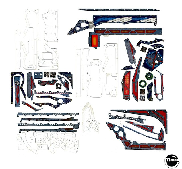 TRANSFORMERS PRO (Stern) Plastic set