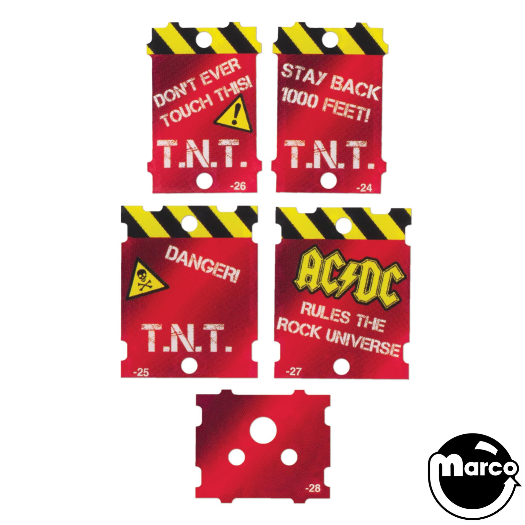 AC/DC (STERN) TNT 5pc Plastic Set