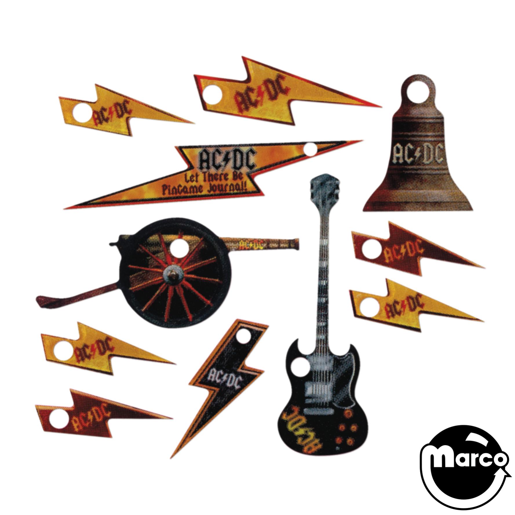 AC/DC (STERN) 11pc Key Fob Set