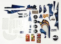 MUSTANG PRO (Stern) Plastic set