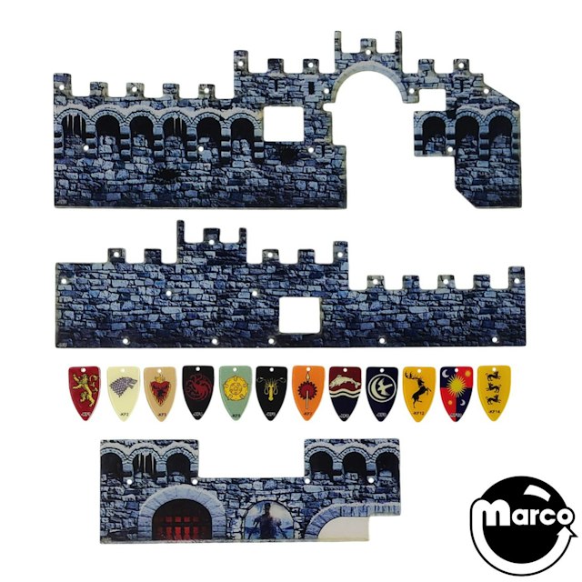 GAME OF THRONES PREM (Stern) Plastic set