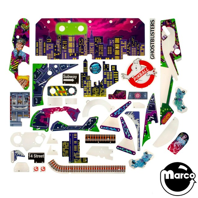 GHOSTBUSTERS PREMIUM LE (Stern) Plastic set