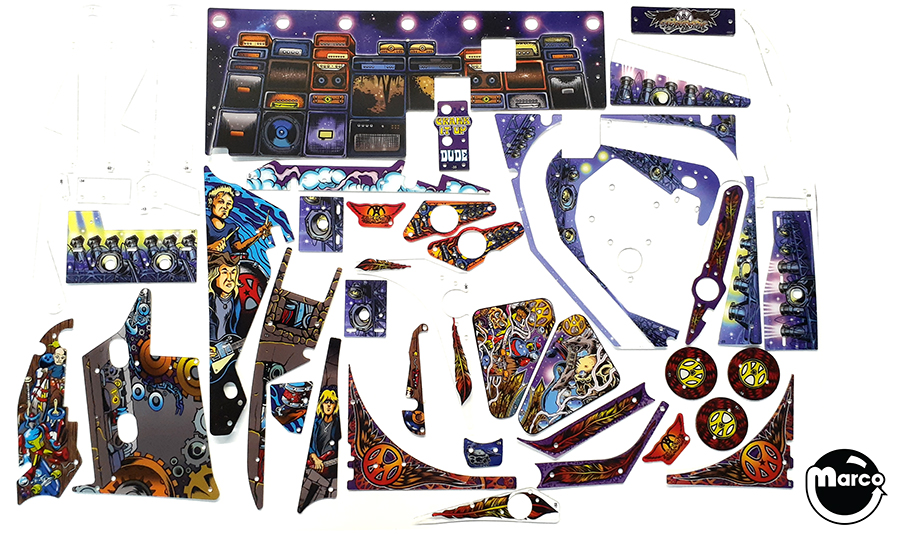 AEROSMITH PREMIUM LE (Stern) Plastic set