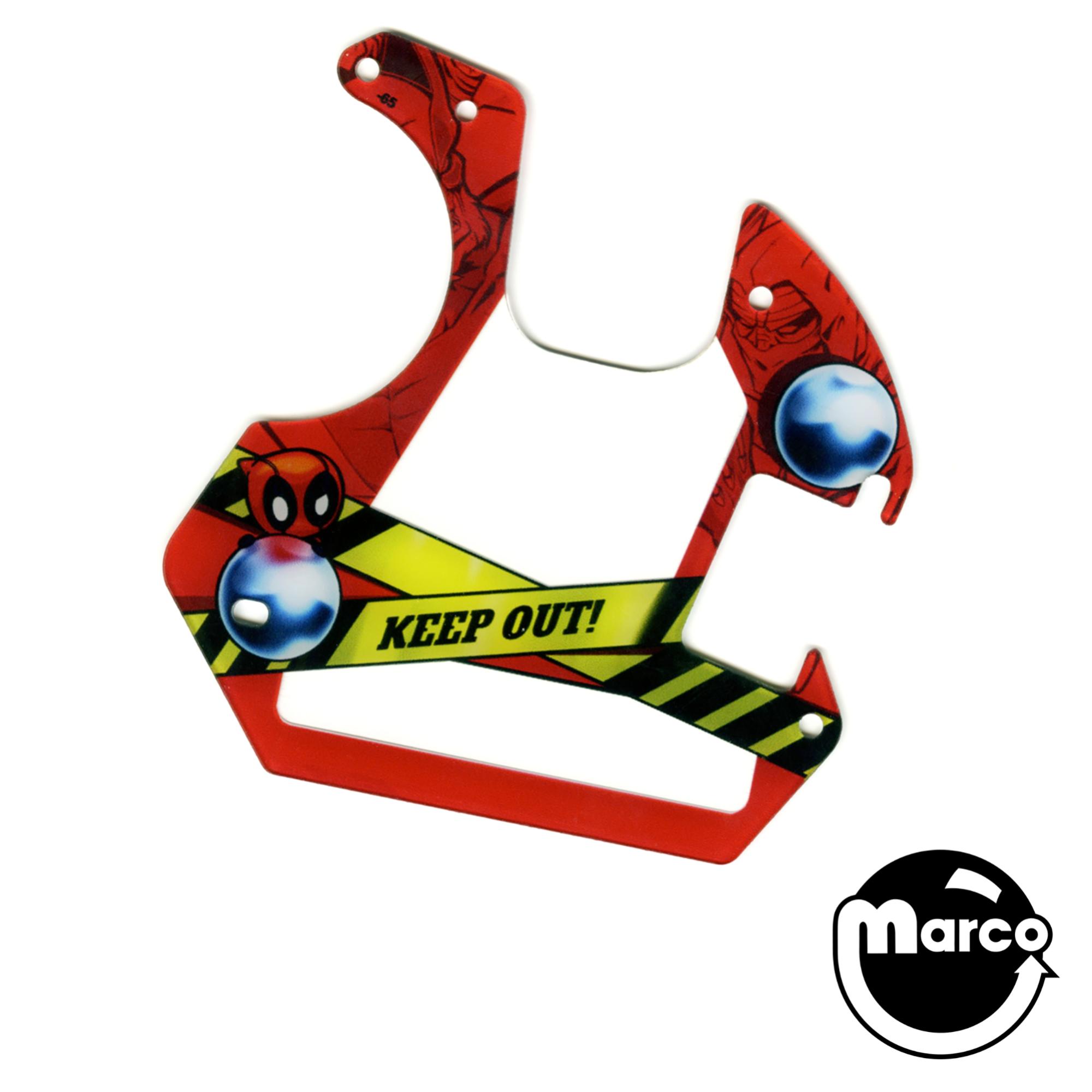 DEADPOOL (Stern) Playfield Plastic #65