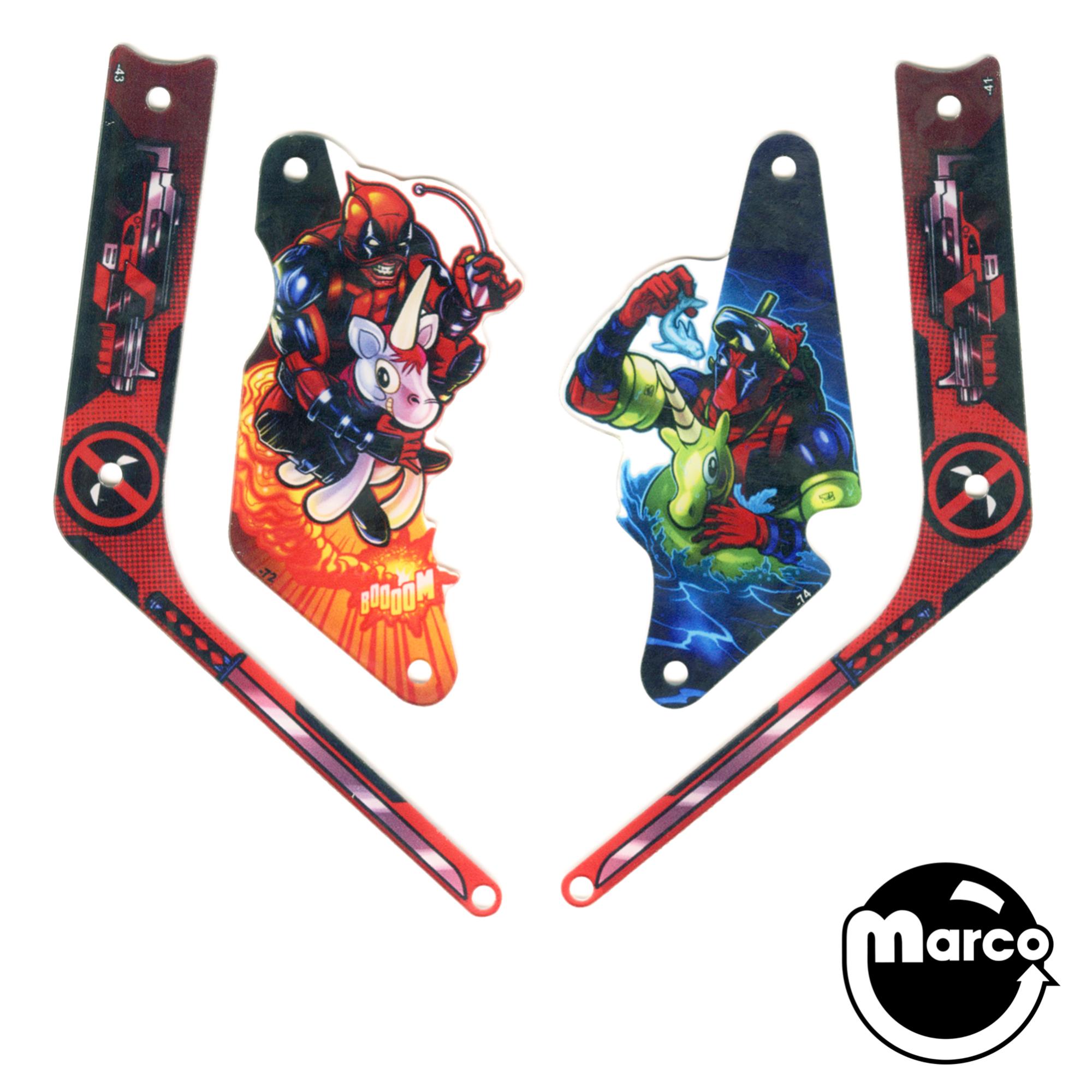 DEADPOOL (Stern) 4PC Easy Break Plastic Set