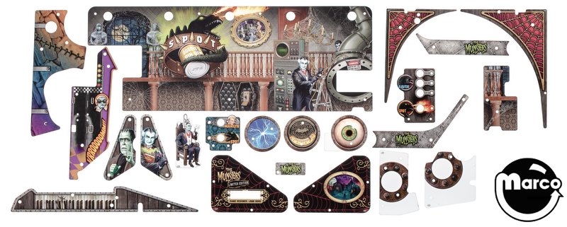 MUNSTERS PRO (Stern) Plastic set