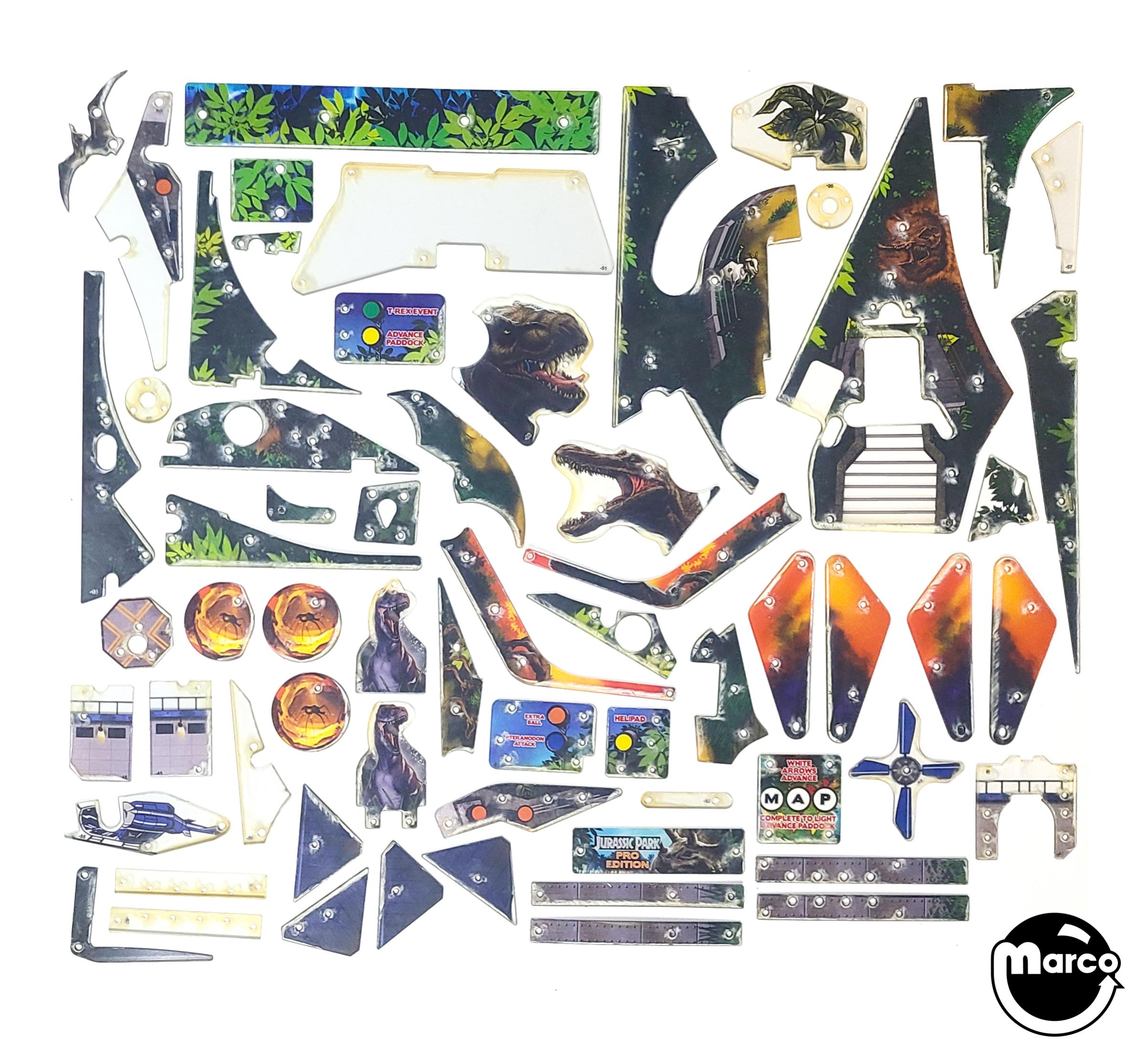 803-5000-M1 - JURASSIC PARK PRO (Stern) Playfield plastic set