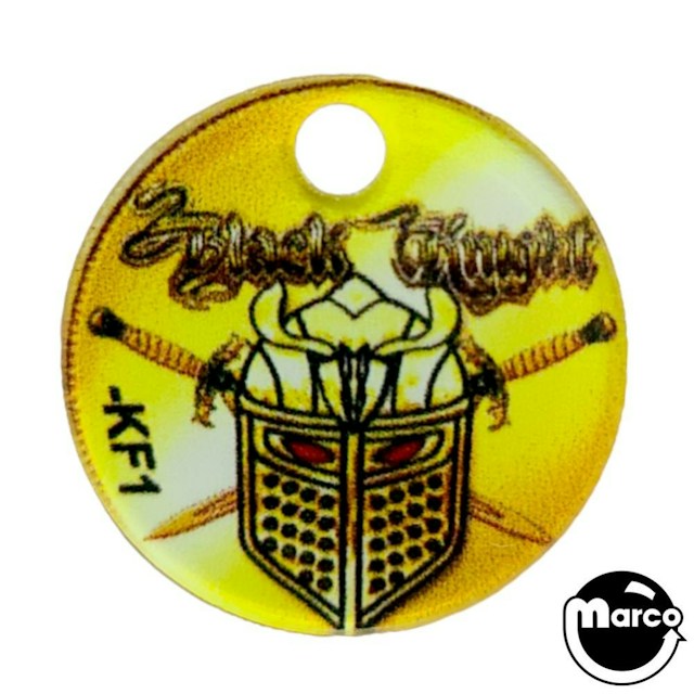 BLACK KNIGHT SOR PRO (Stern) promotional plastic Key Fob