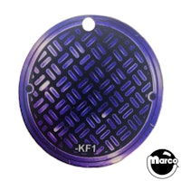 TEENAGE TURTLES PRO (Stern) Promotional Plastic Key Fob
