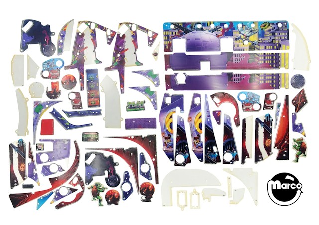 TEENAGE TURTLES PRO, PRE, & LE (Stern) Plastic set