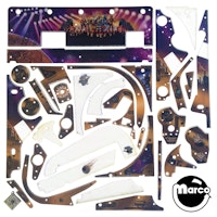 RUSH PRO (Stern) Playfield Plastic set