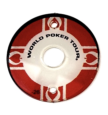 WORLD POKER TOUR (Stern) Plastic disc