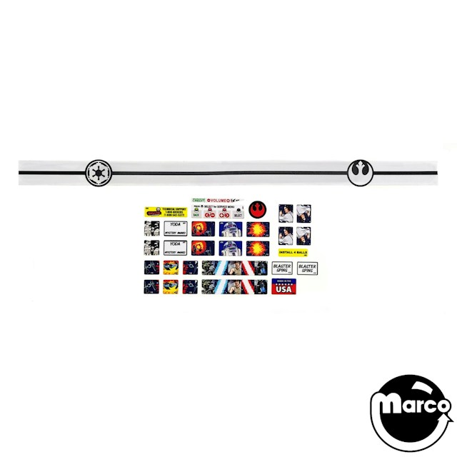 STAR WARS COMIC PIN™ (STERN) Decal Set