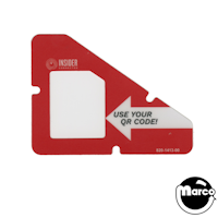 Bottom Arch Decal - QR Reader - Left Hand