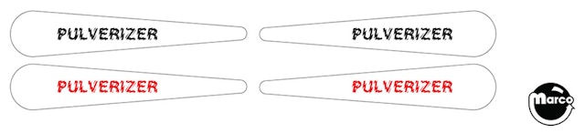 Decal - flipper pulverizer