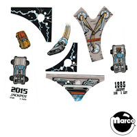 BACK TO THE FUTURE (DE) Ramp Decal Set (7)