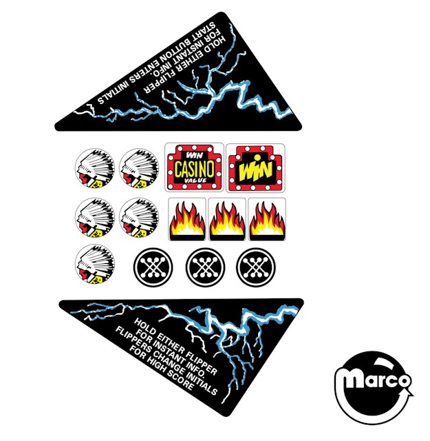 BACK TO THE FUTURE (DE) Decal set