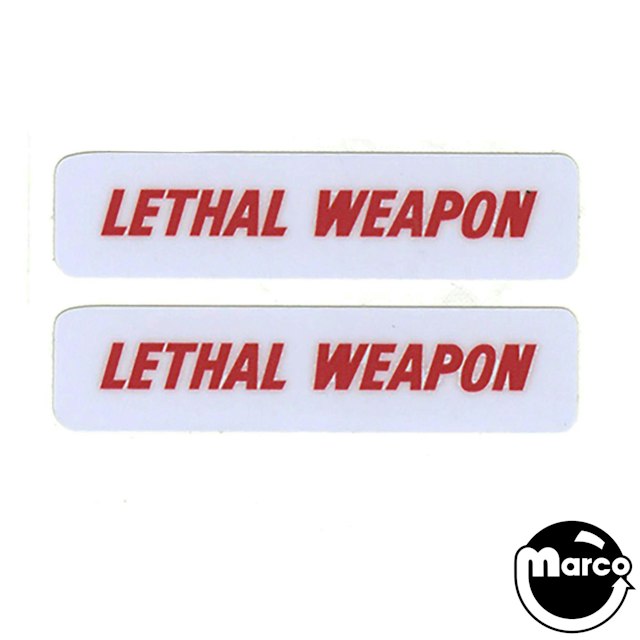 LETHAL WEAPON (DE) Gun decal