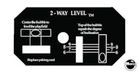 Decal - 2 way level Data East