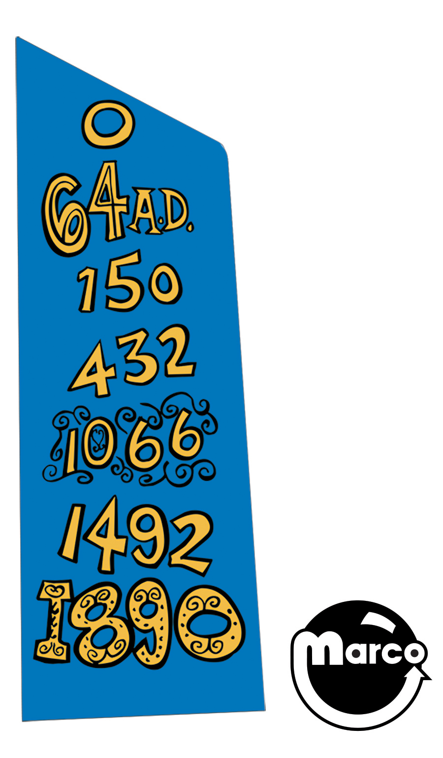 ROCKY & BULLWINKLE (DE) Decal ramp