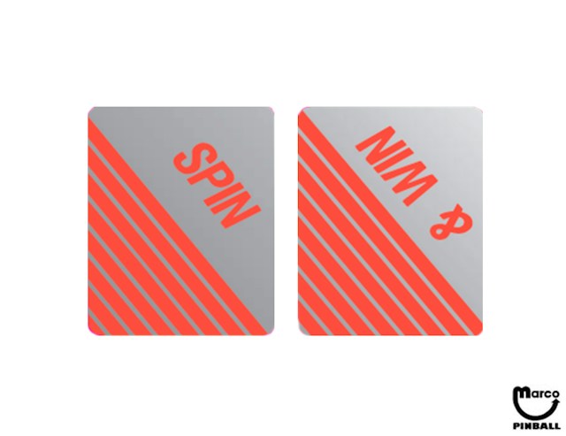 CHECKPOINT (Data East) Decal spinner