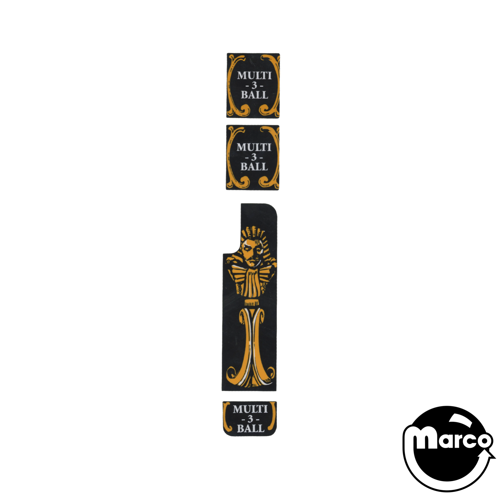 HOOK (Data East) Ramp decal set 2(FOR PRODUCTION ONLY)