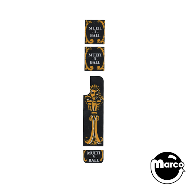 HOOK (Data East) Ramp decal set 2(FOR PRODUCTION ONLY)